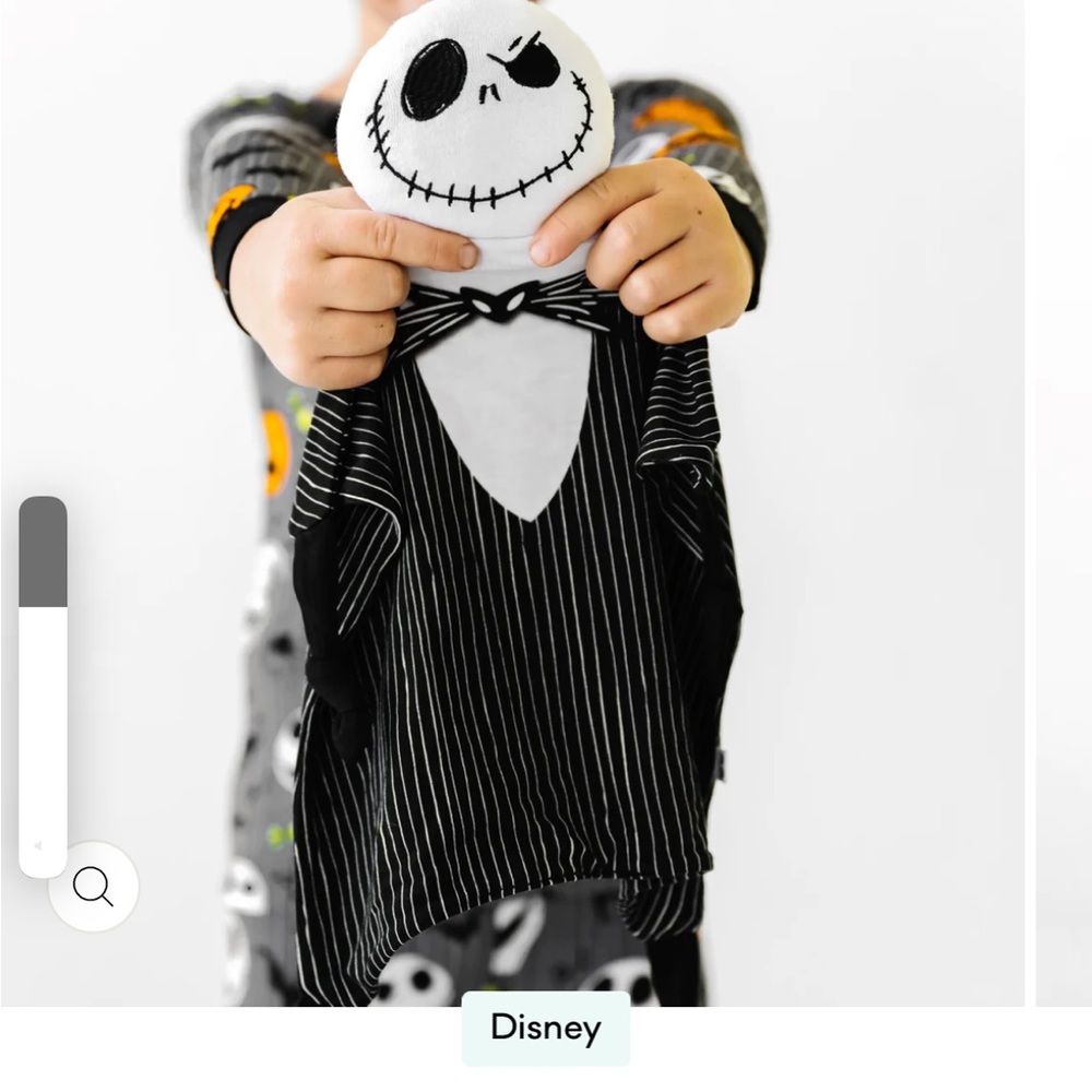 COPY - Little sleepies Jack Skellington lovey. New in package
